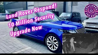 Land Rover Security Update - Some good news!