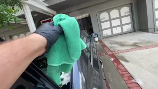 CLS55 AMG getting 100% hand car wash.