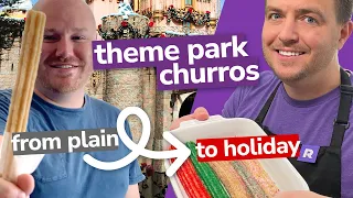 Disneyland Churros at Home (We attempt to replicate the holiday version)