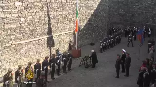 Thousands line Dublin's streets to mark 100th anniversary of Easter Rising