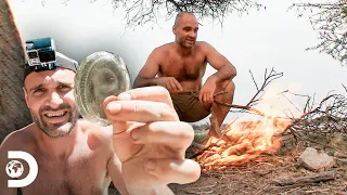 Ed y sus técnicas primitivas para hacer fuego | Desolado con Ed Stafford | Discovery Latinoamérica