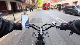 My First Time Delivering On A Cargo E-bike - Early Morning Parcel Dash In Central London!