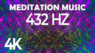 EDITATION MUSIC 4K | 432-HZ FREQUENCY OF HEALING MUSIC | 120 MIN