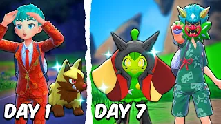 The Pokemon Scarlet DLC BUT I can ONLY use Shinies!