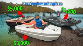 $1,000 vs $5,000 Facebook Marketplace Jet Jon Boat Challenge! (ft. FishingWithNorm)