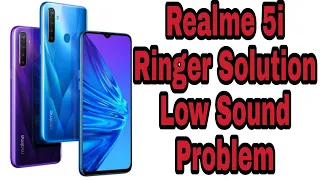 Realme 5i ringer problem solution|realme 5i speaker problem|no sounds|low sounds problem