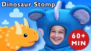 D Is for Dinosaur | Dinosaur Stomp + More | Mother Goose Club Phonics Songs