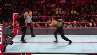 Roman Reings vs constable. Baron Corvina, Raw, Aug,6,2018