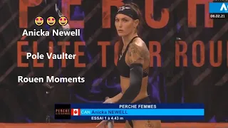 ❤️‍🔥ANICKA NEWELL ❤️‍🔥Canadian Pole Vaulter Rouen Moments #womenpolevaulter #fitness #rouen