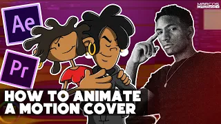 How to ANIMATE COVER ART - Premiere Pro & After Effects (2021)