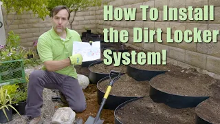 Installing the Dirt Locker® Terrace Gardening System: Landscaping on Hill to Control Erosion of Soil