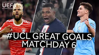 CHOUPO-MOTING, MBAPPÉ, ÁLVAREZ | #UCL GREAT GOALS MATCHDAY 6