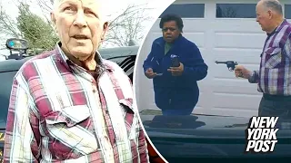 Bodycam reveals moment scam victim greets cops after allegedly killing innocent Uber driver
