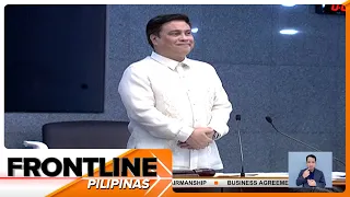 SP Zubiri, nagsimula nang mangalap ng pirma ng suporta sa Senado | Frontline Pilipinas