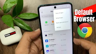 How to Set Google Chrome as a Default Browser in Redmi Note 9 Pro