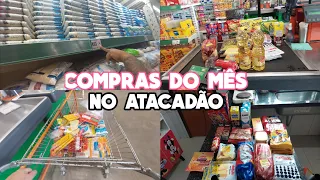 COMPRAS DO MÊS DE OUTUBRO NO ATACADÃO