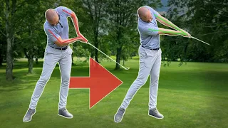 The SECRET to straight arms in the golf swing