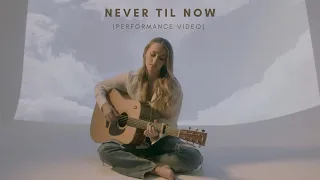 Ashley Cooke - Never Til Now (Official Performance Video)