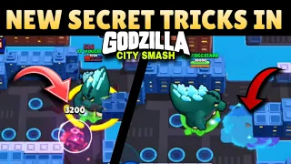 new secret tricks in Godzilla city smash 🤩#brawlstars #supercell #gaming