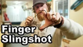 Finger Slingshot AKA Frameless Slingshot Shooting (5 slingshot Shorts)