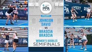 Comeback Semifinal Women's Doubles Match in Atlanta!