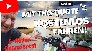 Kostenlos Fahren: mit der THG-Quote - bis zu 475,- Euro pro Jahr erhalten und e-Roller finanzieren