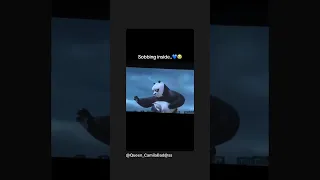 Po vs Zhen. Zhen hug po. (From kung fu panda 4 movie)