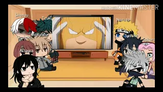 Naruto react to BNHA part 2 -Türkçe Naruto ve Anime Tepki Video