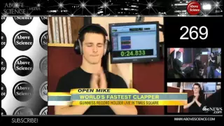 Meet the World's Fastest Clapper