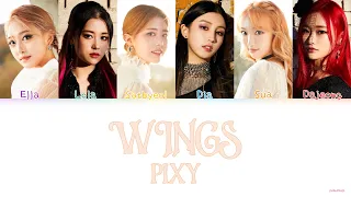 PIXY - WINGS COLORCODED LYRICS