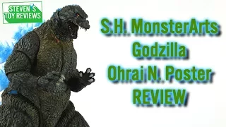 S.H. MonsterArts Ohrai Noriyoshi Godzilla Poster Color Ver Review