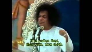 #SaiBabaspeech Sathya Sai Baba speech - important