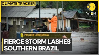 Brazil cyclone death toll nears 40 as flooding swamps south | WION Climate Tracker