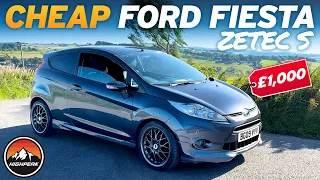 I BOUGHT A CHEAP FORD FIESTA ZETEC S FOR £1,000!