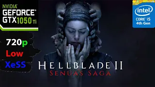 HellBlade 2 Gameplay Gtx 1050 Ti i5 4590 720p Low XeSS Settings Test