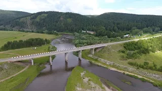 река Белая в районе турбазы "Агидель"