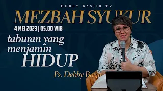 "TABURAN YANG MENJAMIN KEHIDUPAN" - MEZBAH SYUKUR KAMIS 04 MEI 23 - Pk.05:00 WIB - #mezbahsyukurdb