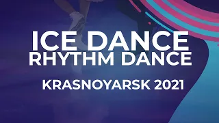 Alisa OVSIANKINA / Matvei SAMOKHIN RUS | ICE DANCE RHYTHM DANCE | Krasnoyarsk Week 4 #JGPFigure