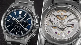 Grand Seiko’s First Automatic Chronograph With An Eye-Catching Display - SLGC001 Tentagraph