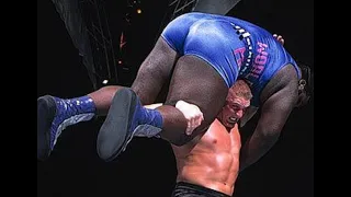 Brock Lesnar vs Mark Henry On Smackdown 8-1-2002 WWE