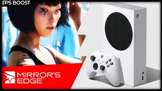 Xbox Series S | Mirror's Edge | Backwards Compatible test / FPS Boost