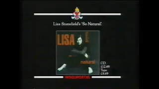 Woolworths Music Album advert for Lisa Stanfield 'So Natural' - 8th December 1993 UK tv commercial