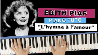 L'hymne à l'amour - Edith Piaf - Saint Valentin au piano