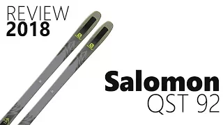 Salomon QST 92 2018 Ski Review - We Test We Know