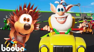 Booba 😀 Grand Prix 🚗 New Episode 🏁 Cartoons Collection 💙 Moolt Kids Toons Happy Bear
