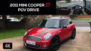 2011 Mini Cooper Hatch 2.0L Turbo Cooper D - POV Test Drive | 4K