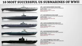 Top 10 Most Successful US Submarines of WWII