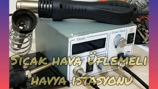 DIY Sıcak Hava Üflemeli Havya İstasyonu (Arduino) "Soldering Station"