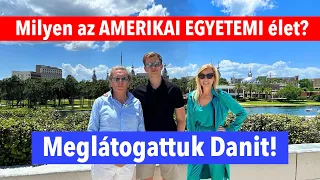 Az AMERIKAI EGYETEMI ÉLET- MILYEN? DRÁGA? MEGÉRI? Meglátogattuk Danit a floridai egyetemén Polgarnet