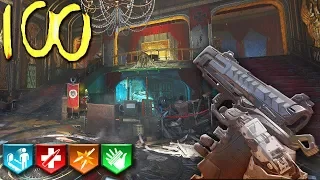 "KINO DER TOTEN" SPAWN ROOM ONLY ROUND 100 CHALLENGE! (Black Ops 3 Zombies)